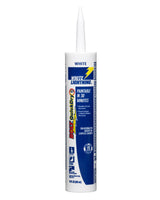 White Lightning 20510 10 oz. Bolt Quick Dry Siliconized Caulk